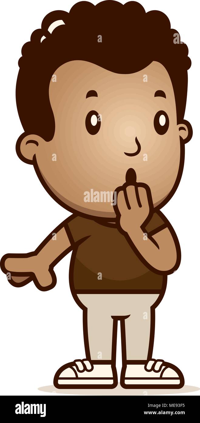 A cartoon illustration of a boy looking surprised Stock Vector Image & Art  - Alamy