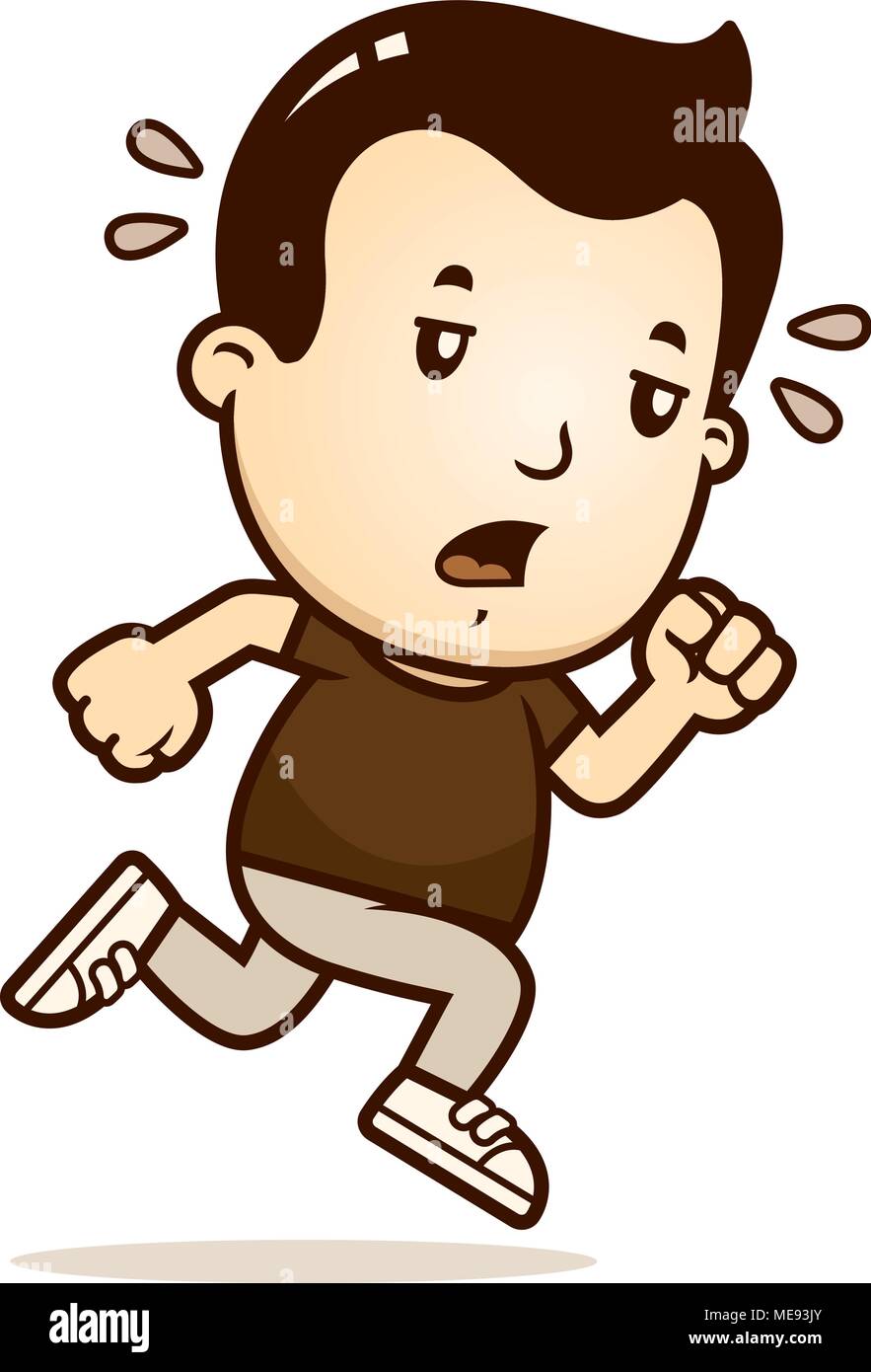 A cartoon illustration of a boy running and looking exhausted Stock Vector Image & Art - Alamy A cartoon illustration of a boy running and looking exhausted Stock Vector Image & Art - Alamy