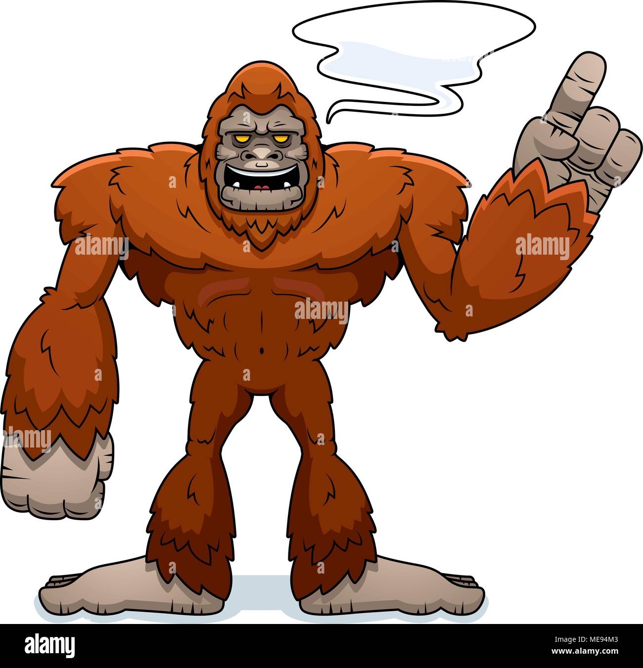 Sasquatch Illustration Stock Photos & Sasquatch Illustration Stock