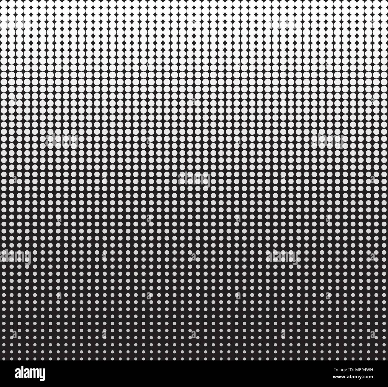 Seamless halftone circle dots abstract vector background or texture for ...