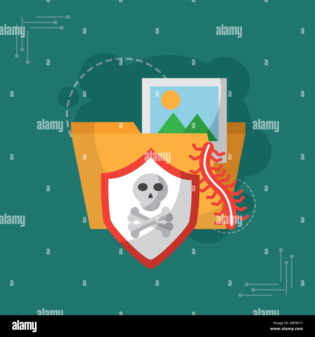 cyber security concept Stock Vector Image & Art - Alamy