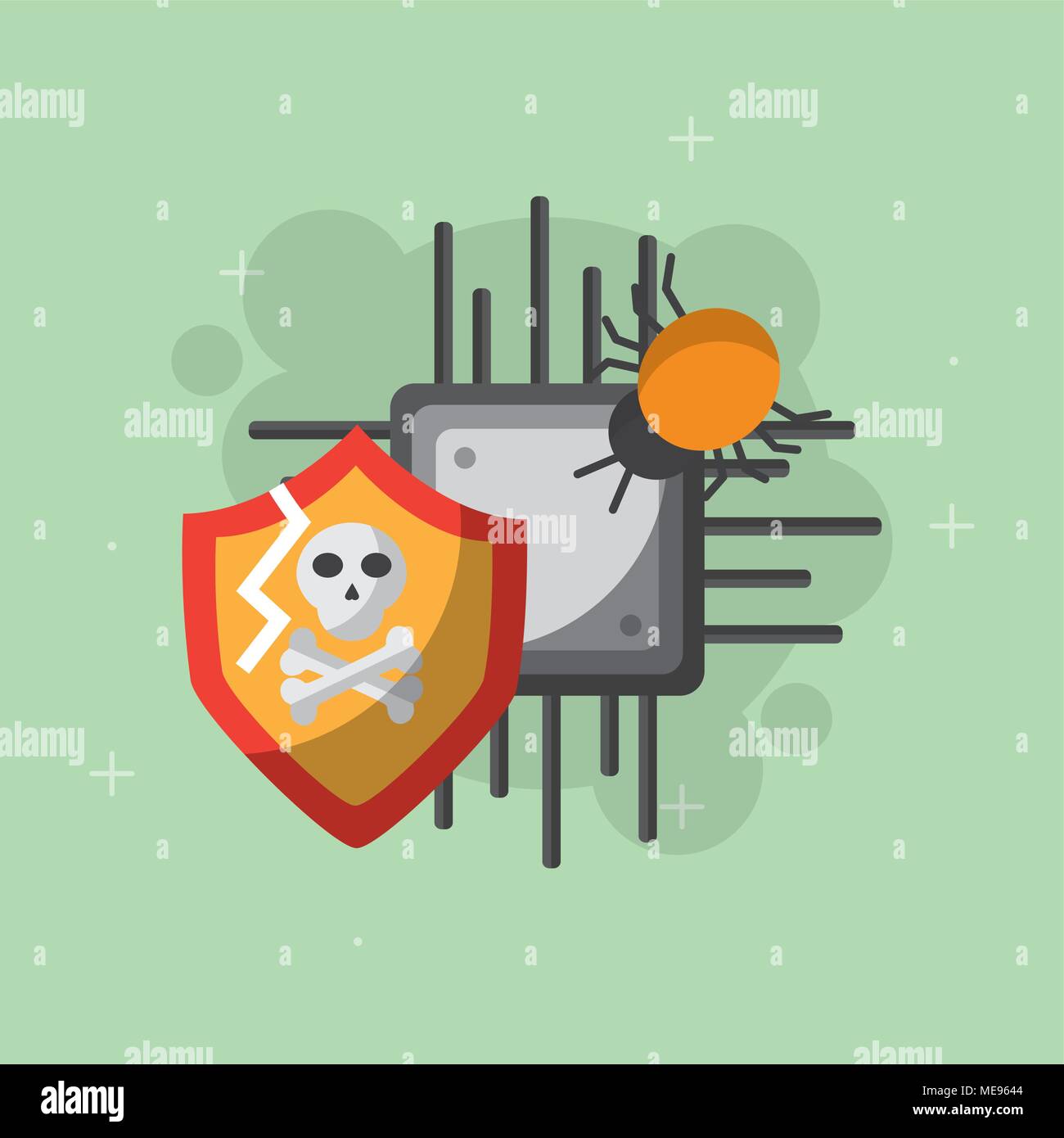 cyber security concept Stock Vector Image & Art - Alamy