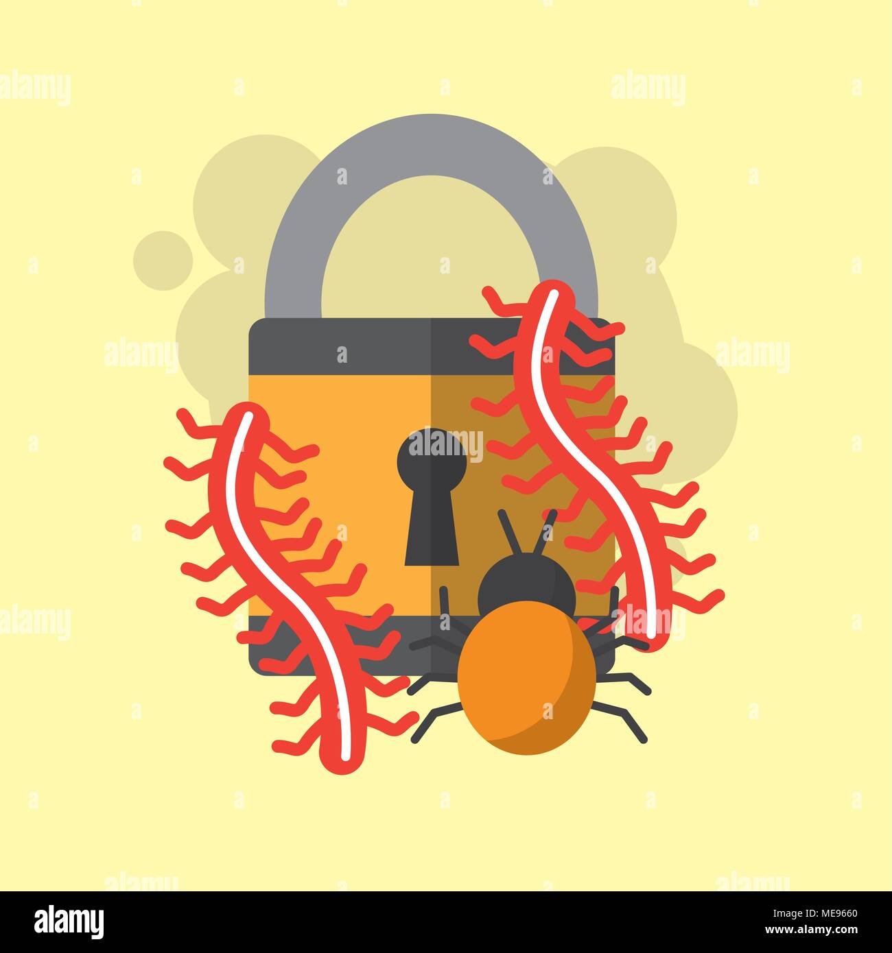 cyber security concept Stock Vector Image & Art - Alamy