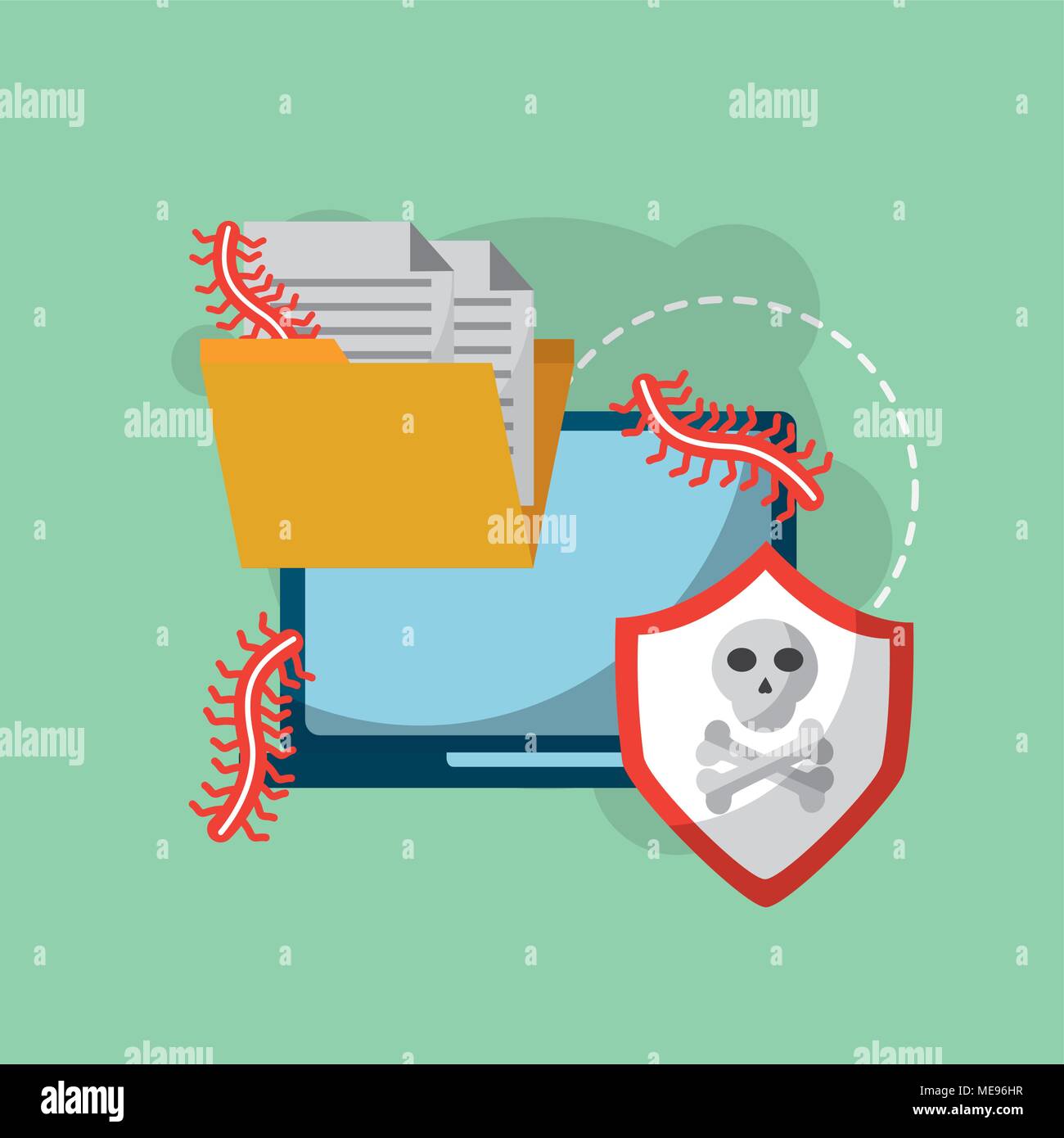 cyber security concept Stock Vector Image & Art - Alamy