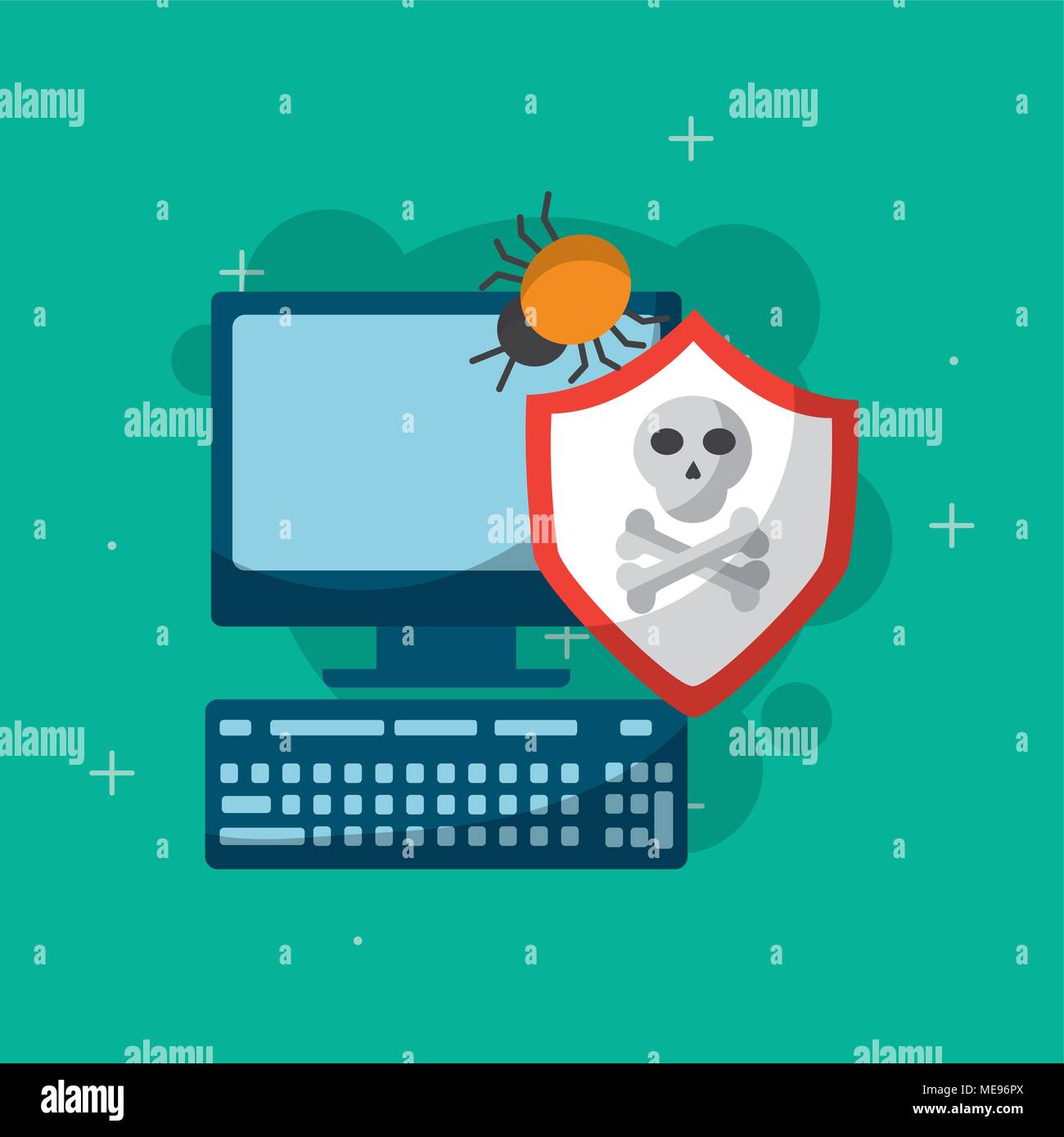 cyber security concept Stock Vector Image & Art - Alamy