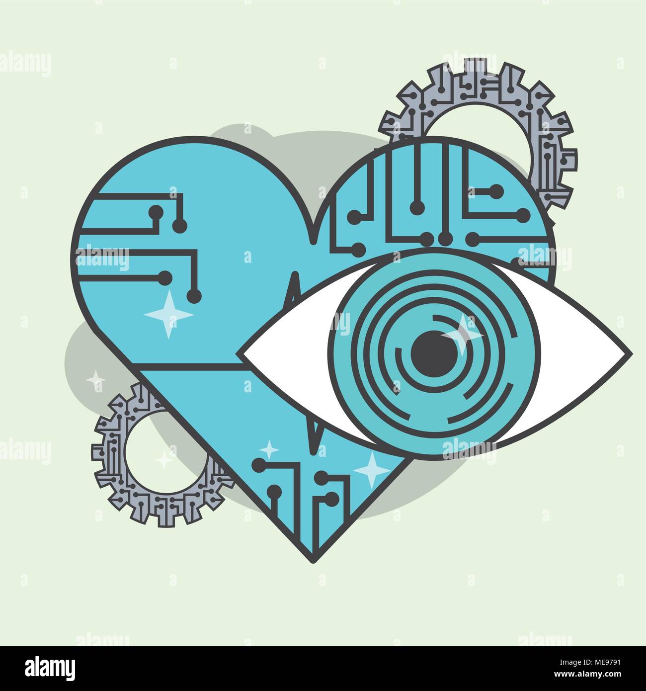 artificial intelligence concept Stock Vector Image & Art - Alamy