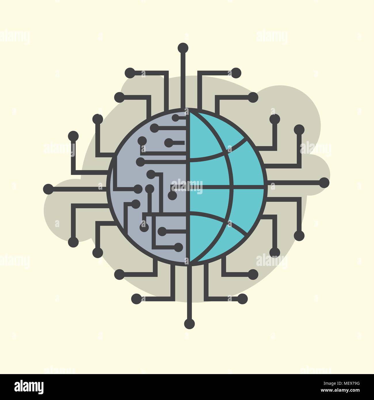 artificial intelligence concept Stock Vector Image & Art - Alamy