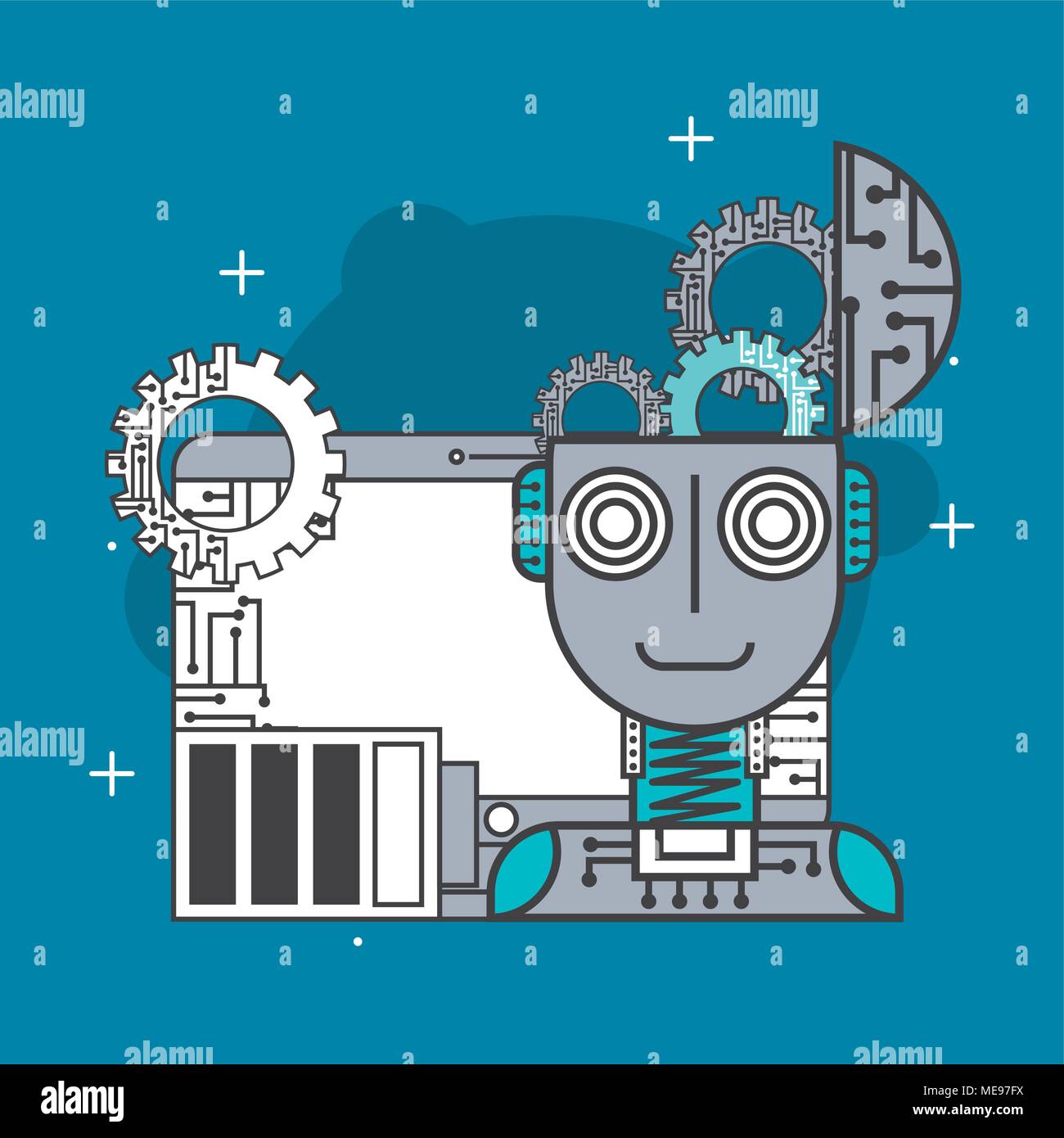 artificial intelligence concept Stock Vector Image & Art - Alamy