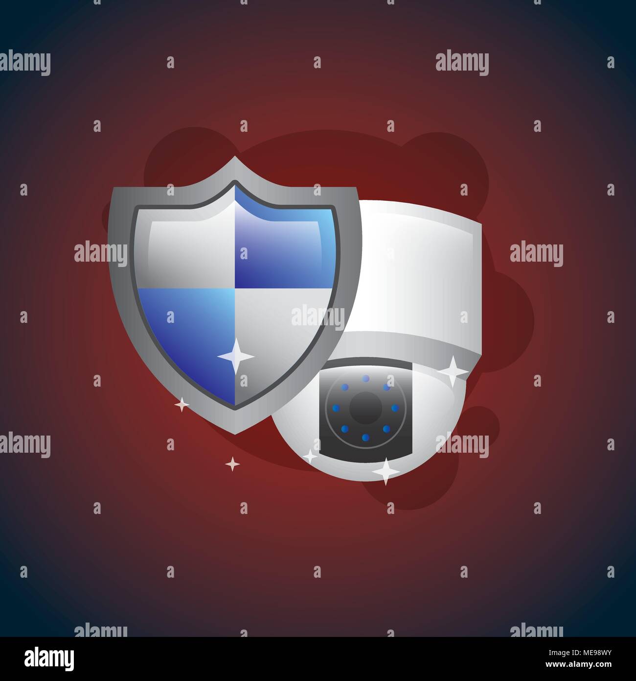 cyber security concept Stock Vector Image & Art - Alamy