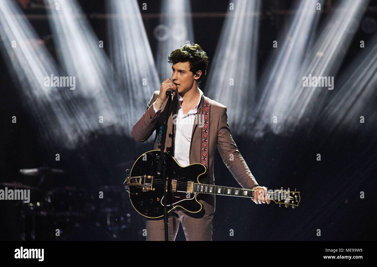 Shawn Mendes performs at the Royal Albert Hall in London for a star