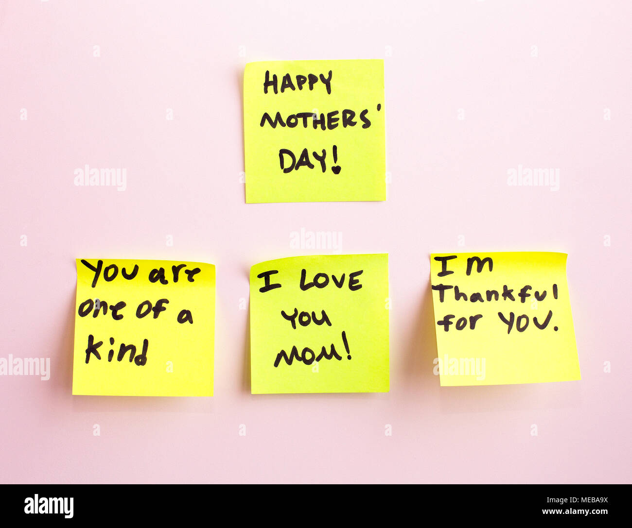 happy mothers day note