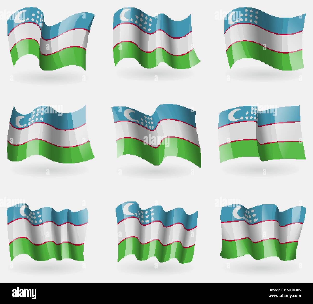 Как рисовать флаг узбекистана