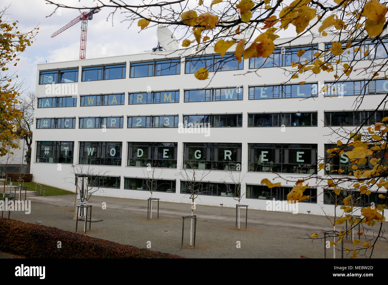 Deutsche Welle headquarters, Bonn, North Rhine Westphalia, Germany. Stock Photo
