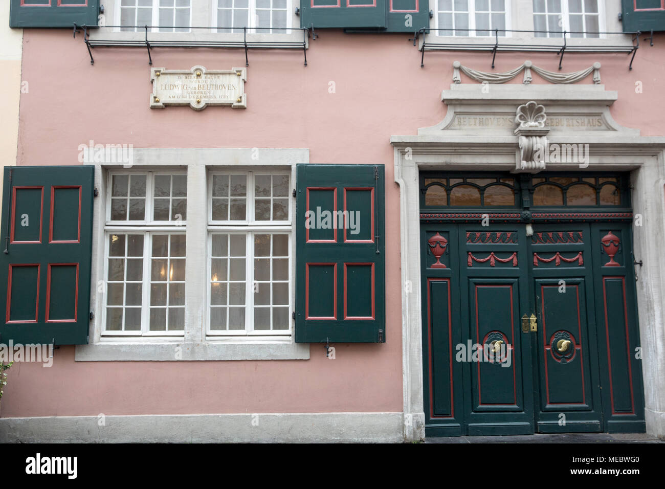 Beethoven Museum in the house where Ludwig Van Beethoven was born in Bonn,  North Rhine Westphalia, Germany Stock Photo - Alamy