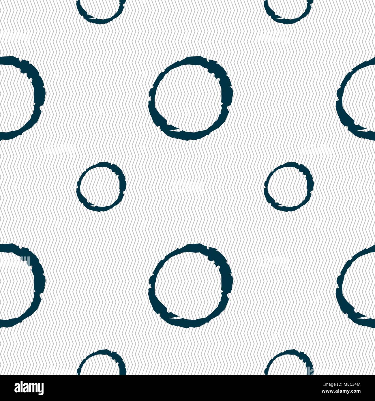 number zero icon sign. Seamless pattern with geometric texture. Vector ...