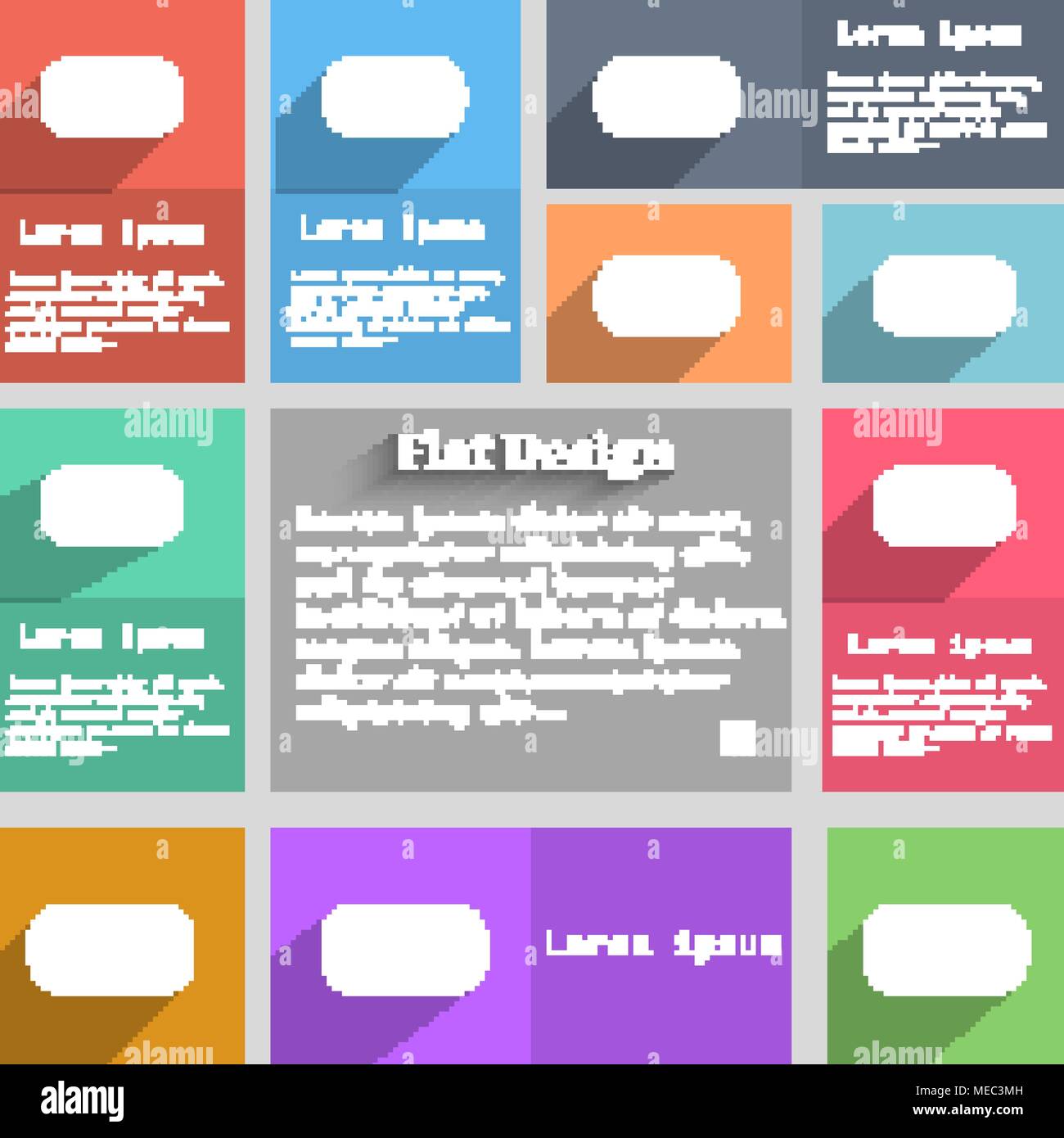 Ok sign icon. Positive check symbol. Set of colored buttons. Vector ...