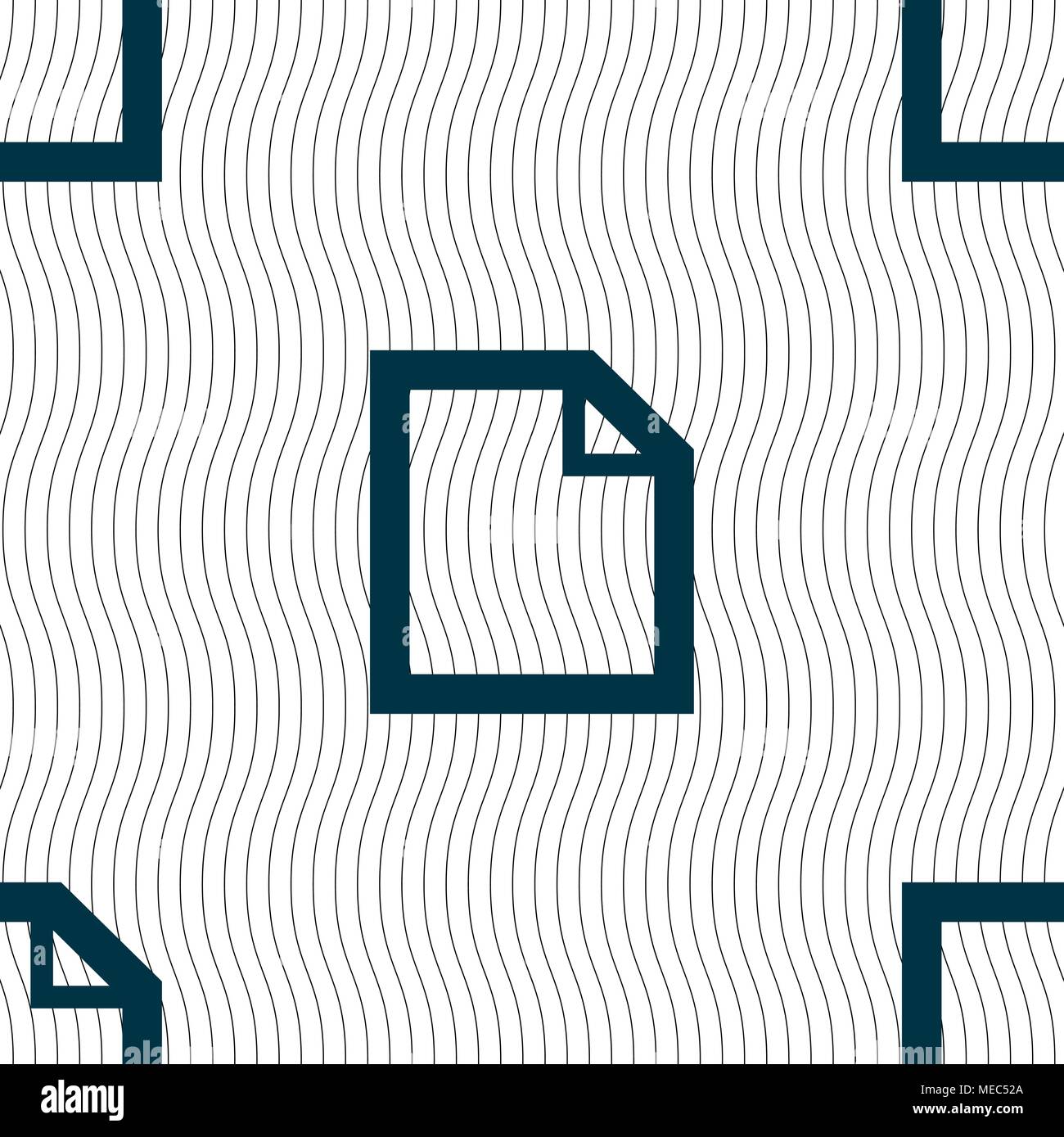 Edit document sign icon. content button. Seamless pattern with ...