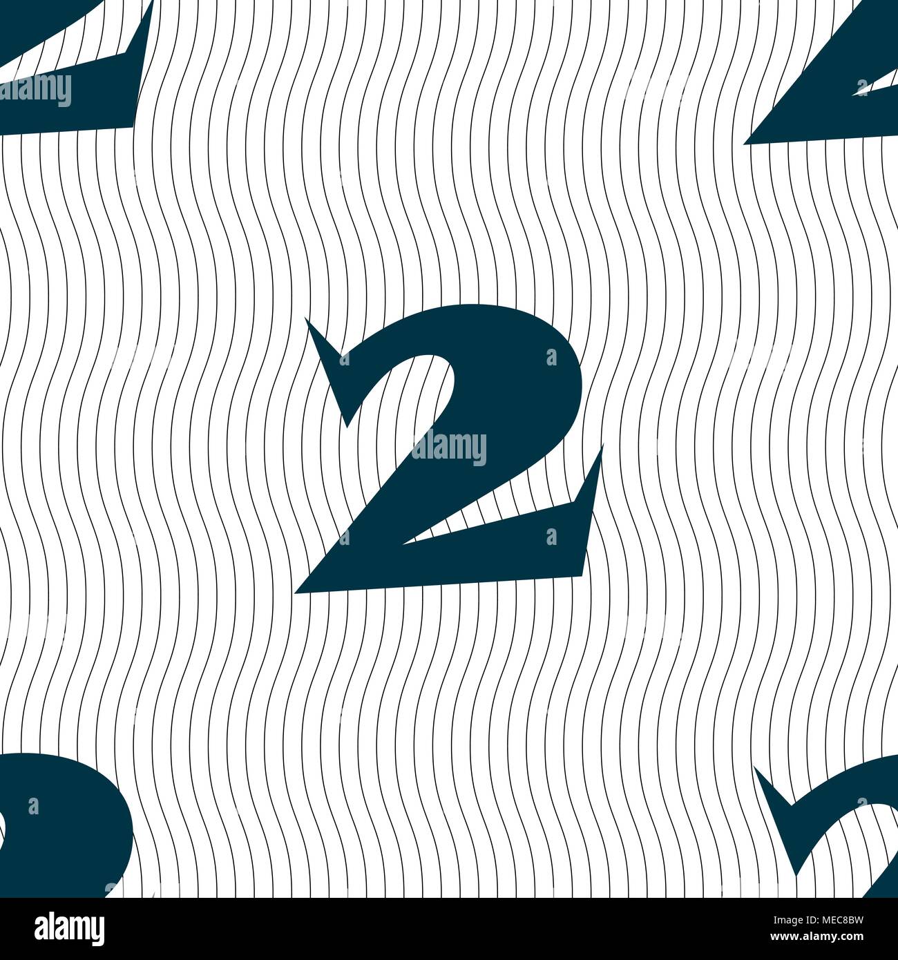 Second place award sign. Winner symbol. Step two.. Seamless pattern ...