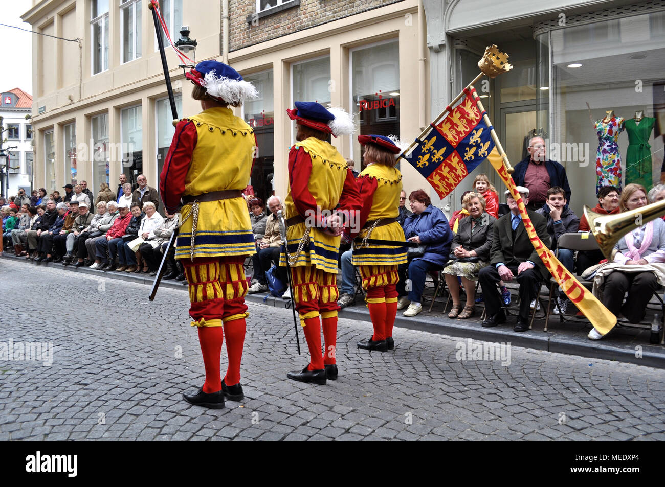 Bruges, Belgium. The Procession of the Holy Blood (Heilig ...