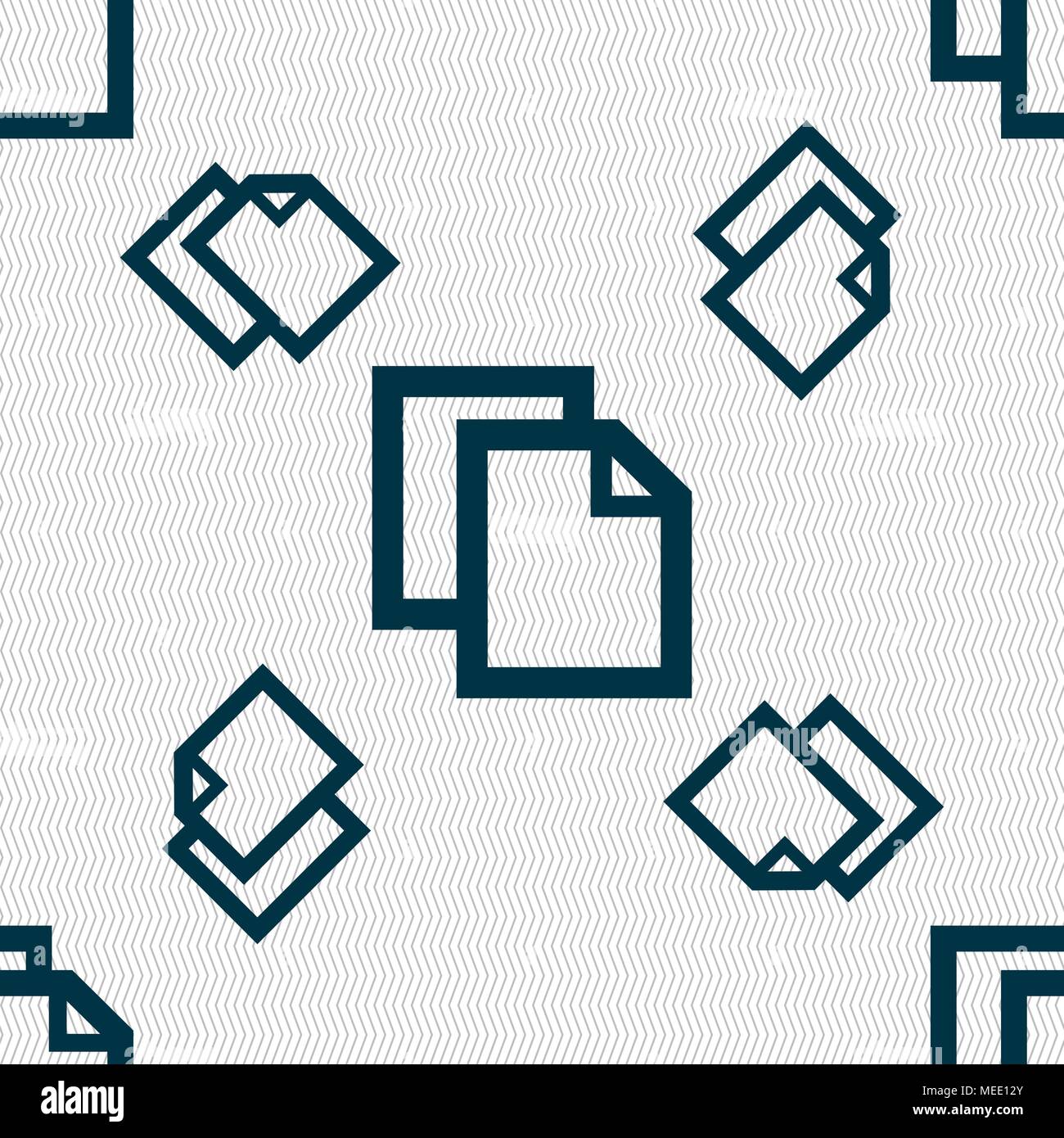 Edit document sign icon. content button.. Seamless pattern with ...