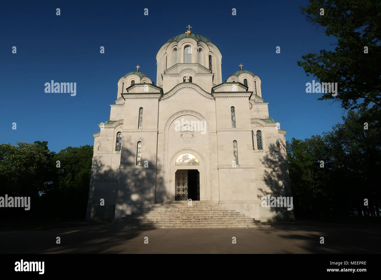 St. George church in Topola, Serbia Stock Photo