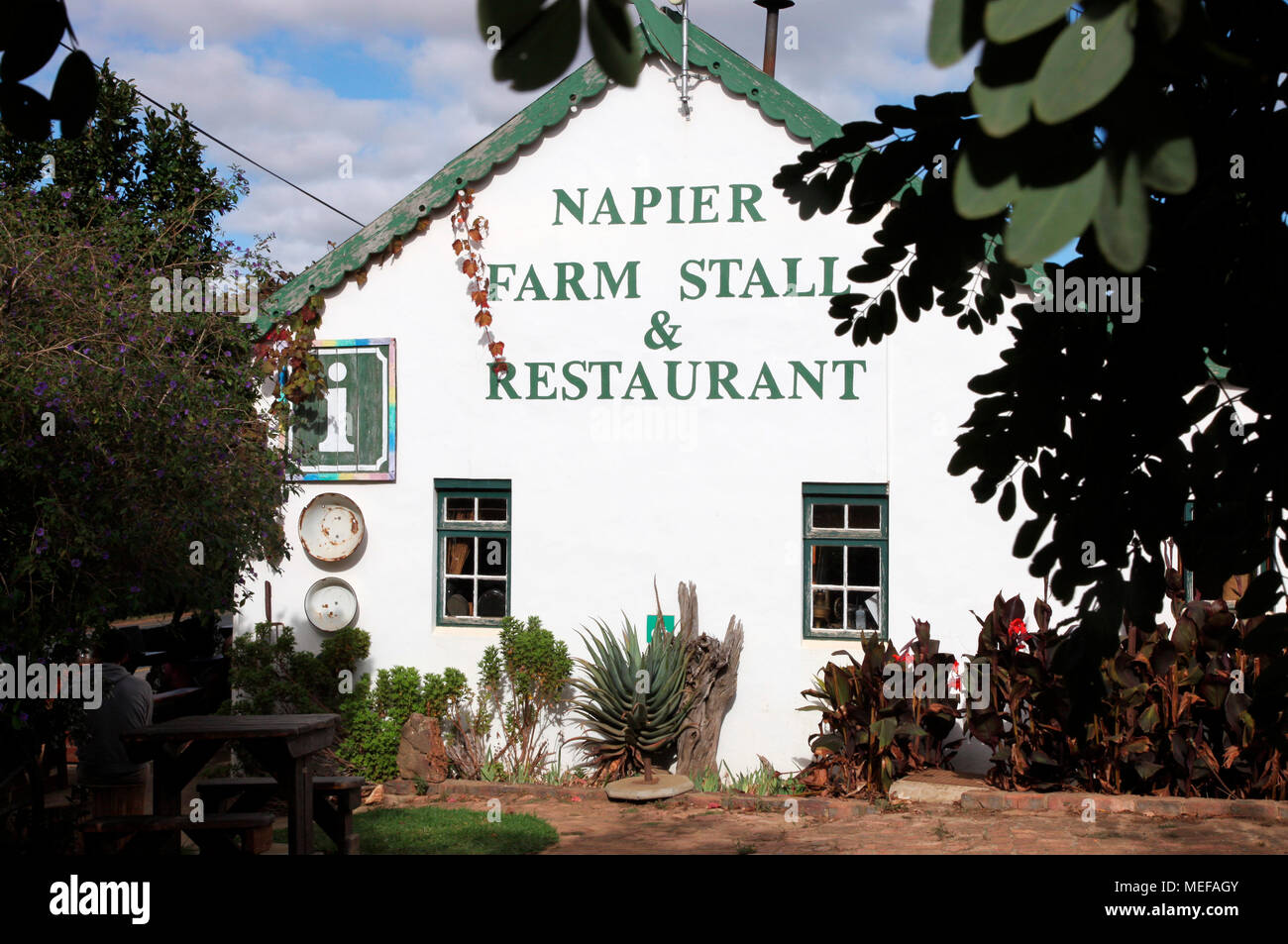 Napier Farm Stall and Restaurant, Napier, Western Cape, South Africa Stock Photo