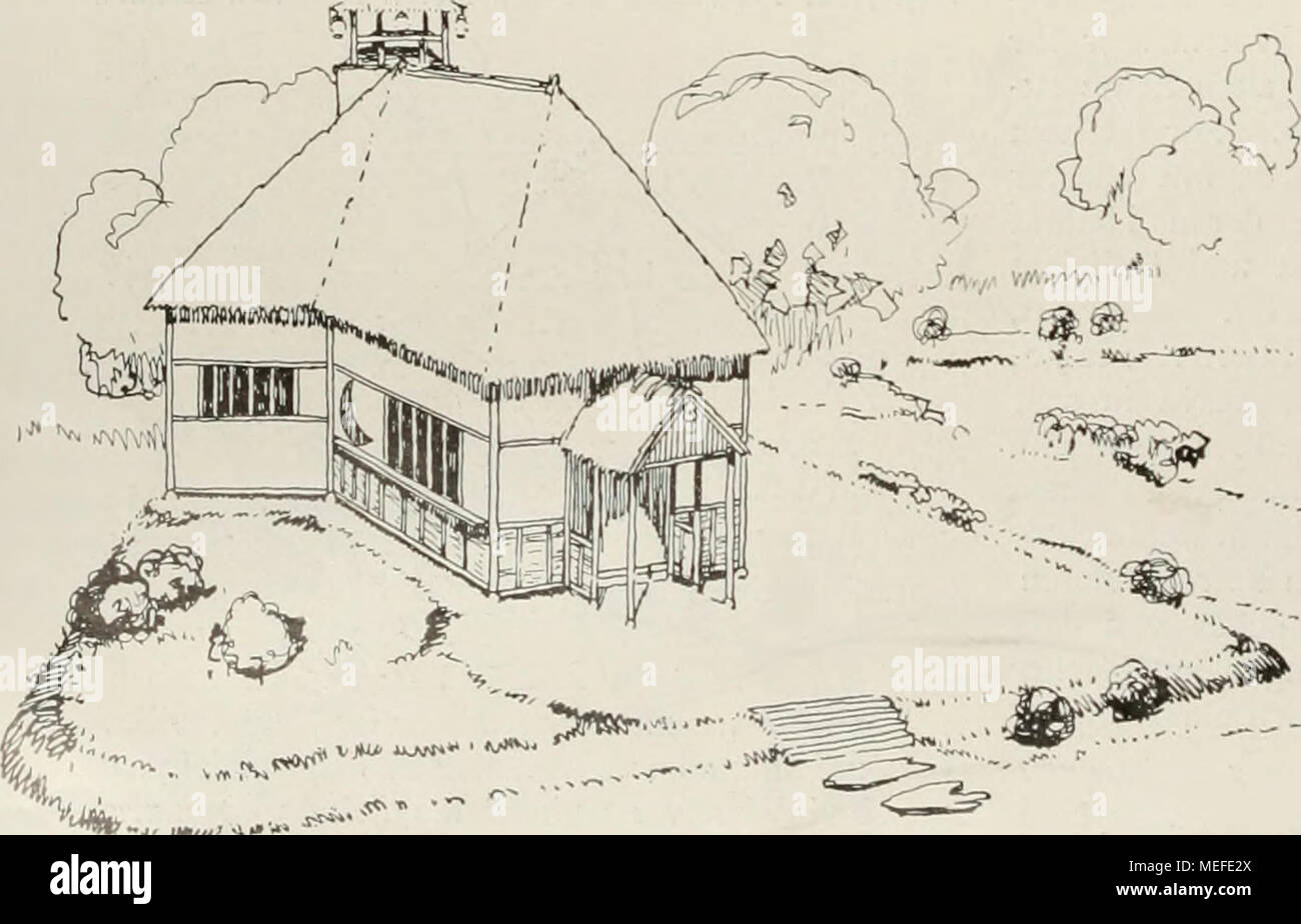 Die Gartenkunst M Yasuda Skizze Zum Teehaus Im Japanischen