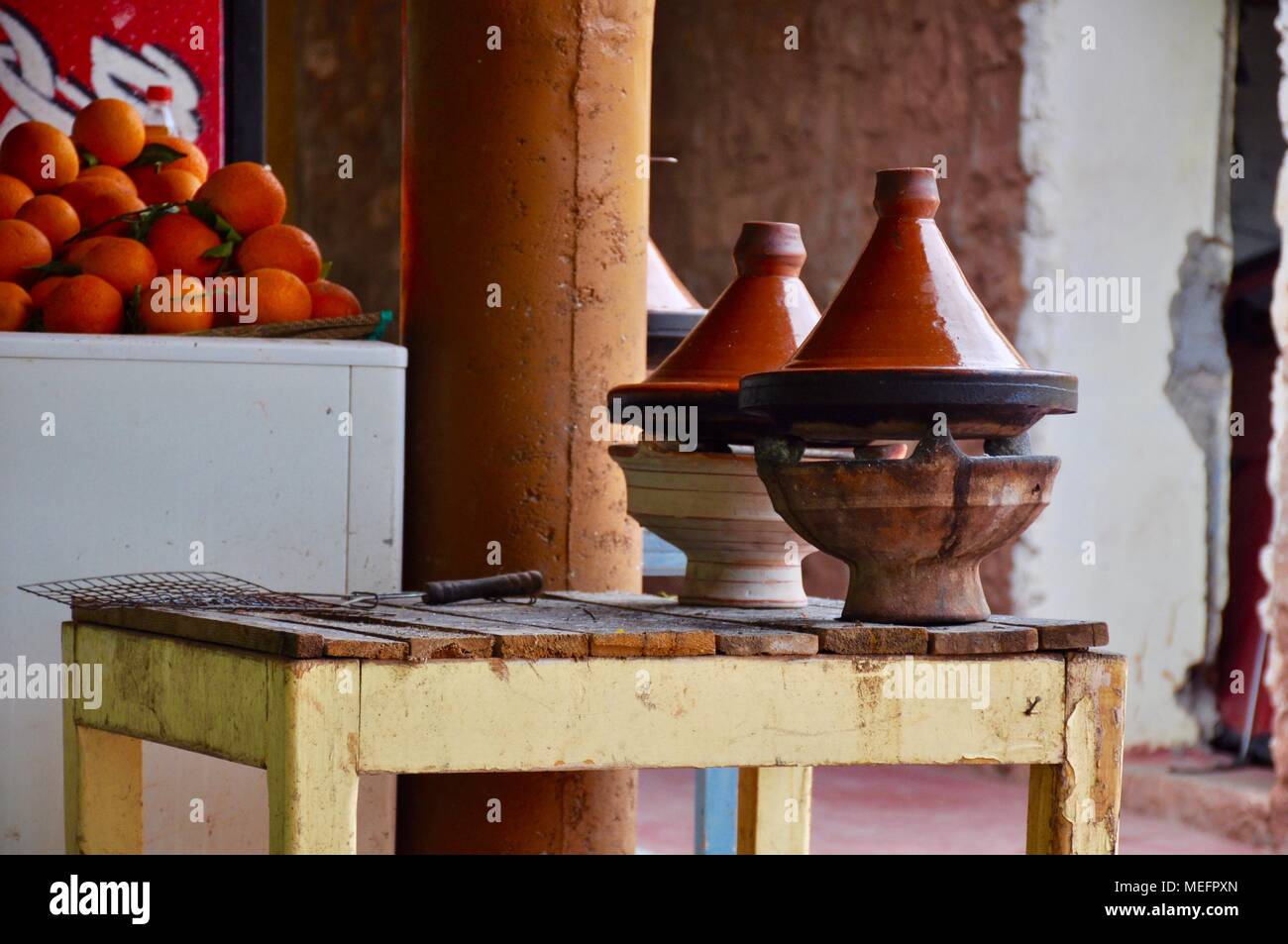 Tajines, Marocco Stock Photo