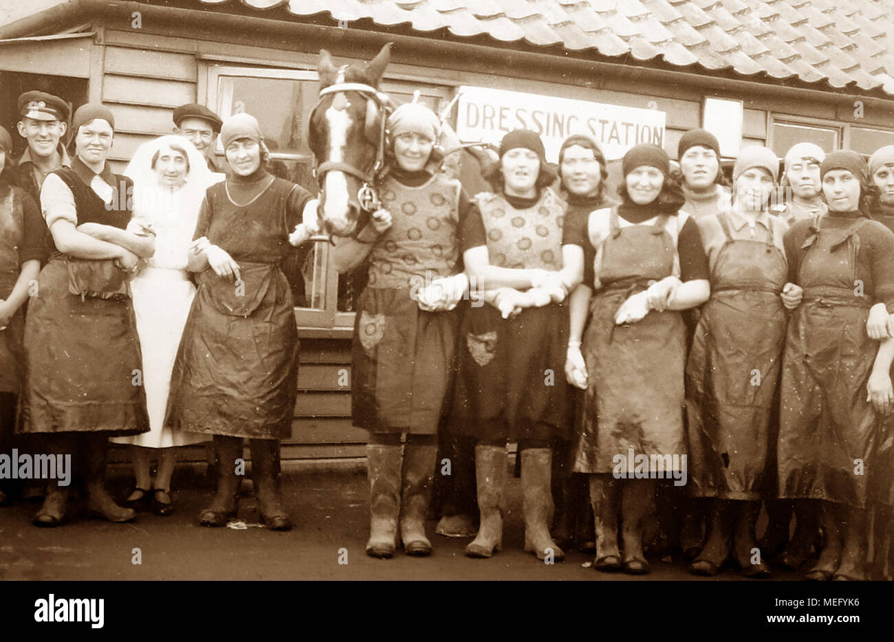Scottish fisher girls (herring gutters and packers), Great Yarmouth