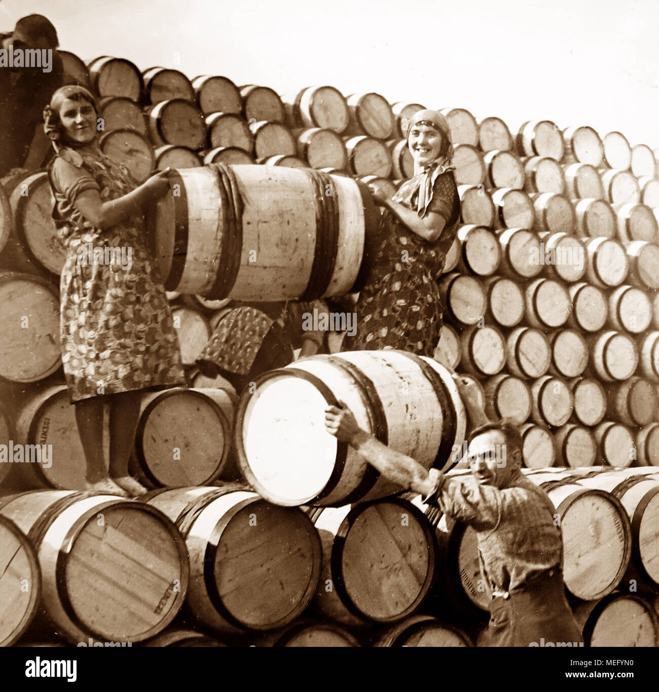 Scottish fisher girls (herring gutters and packers), Great Yarmouth