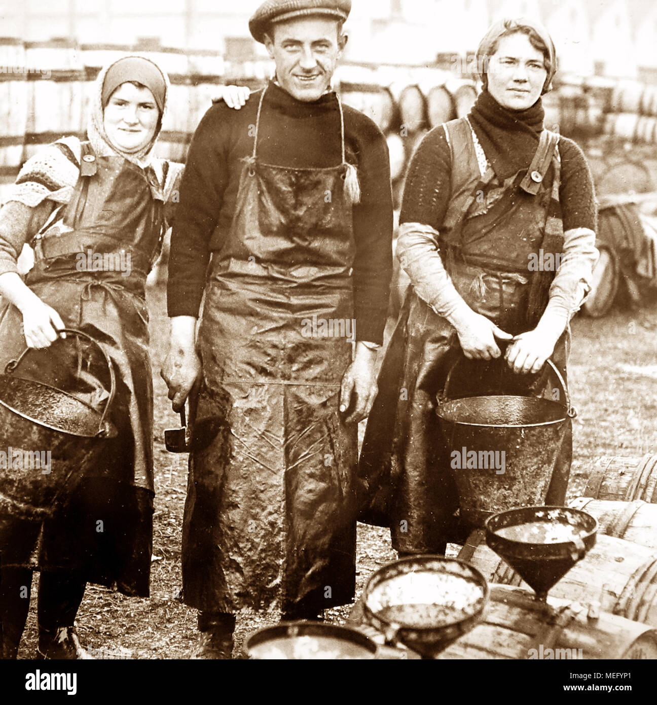 Scottish fisher girls (herring gutters and packers), Great Yarmouth