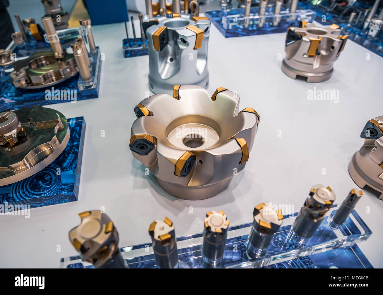 Milling cutters are cutting tools typically used in milling machines or