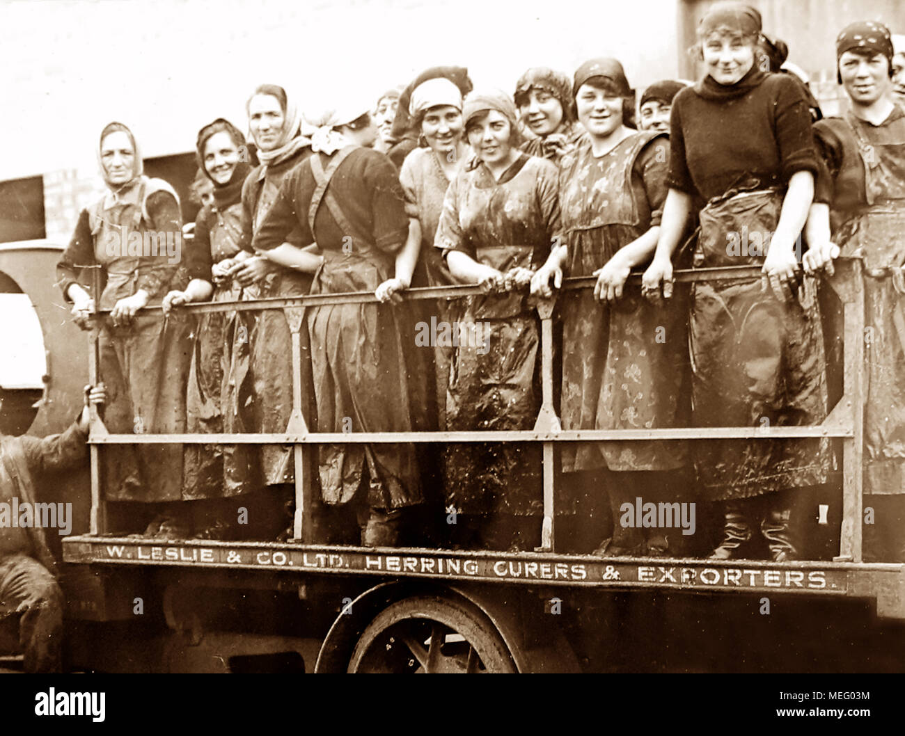 Scottish fisher girls (herring gutters and packers), Great Yarmouth