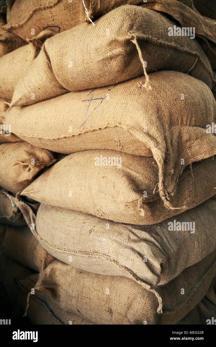 Burlap Sacks High Resolution Stock Photography and Images Alamy