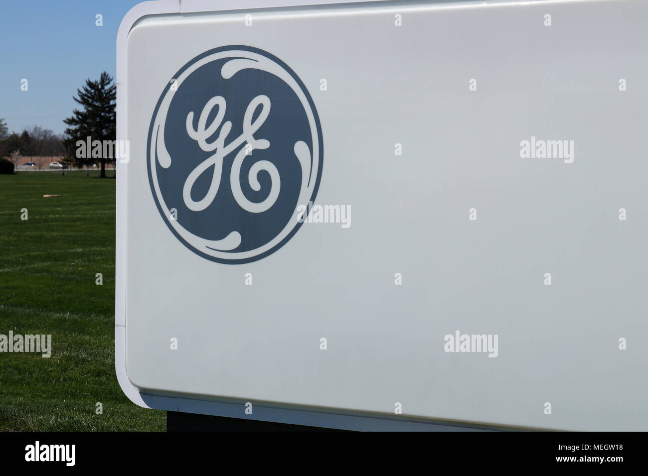 Vandalia Circa April 2018 General Electric Aviation Facility. GE