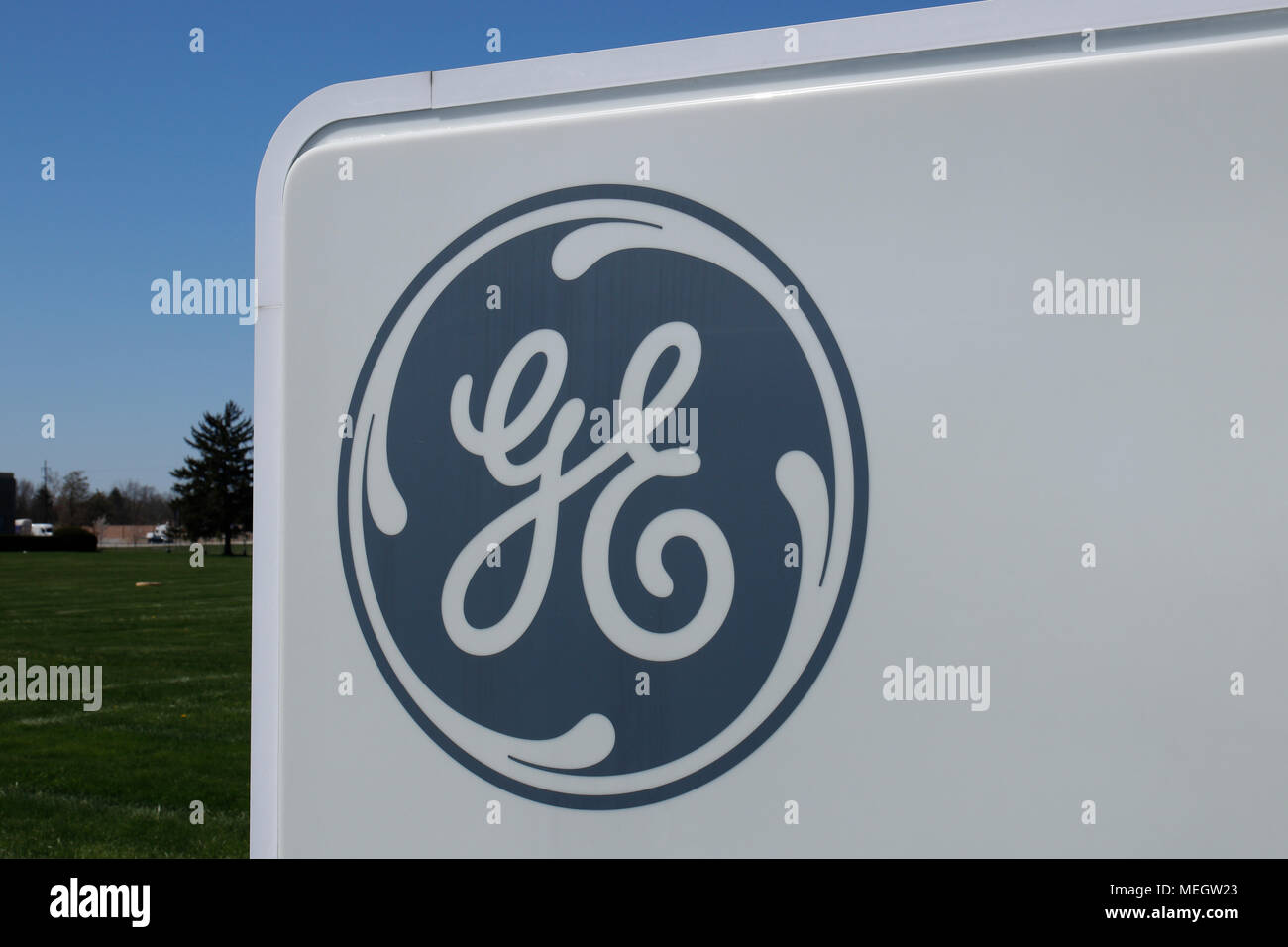 Vandalia Circa April 2018 General Electric Aviation Facility. GE