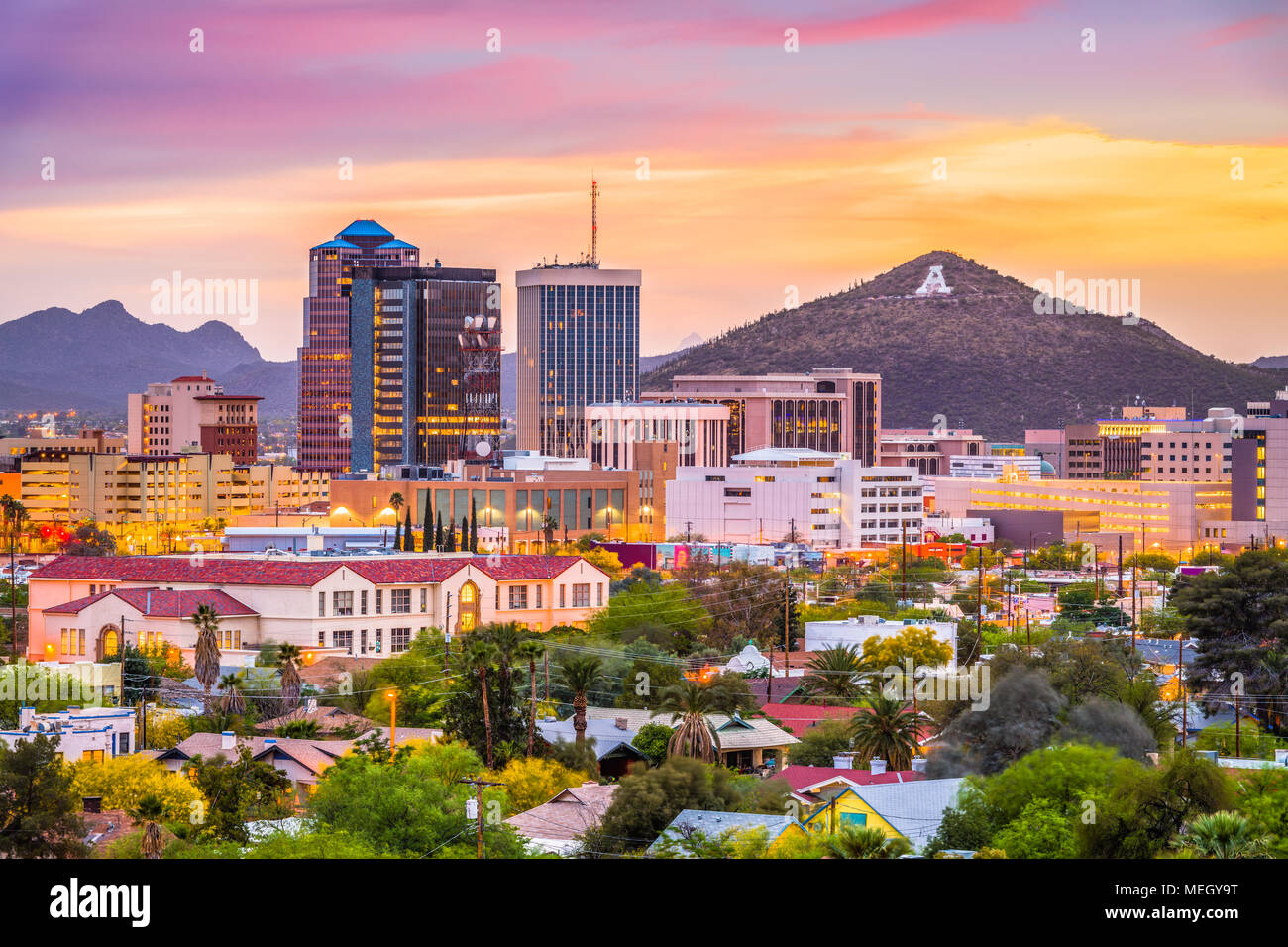 Tucson arizona downtown hires stock photography and images Alamy