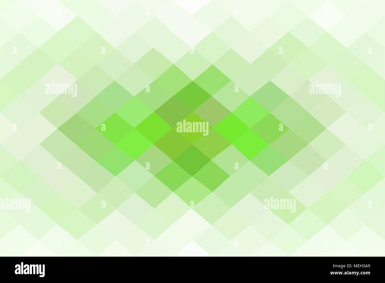 Background with triangle pattern, Abstract mosaic background, Polygonal green background Stock Vector