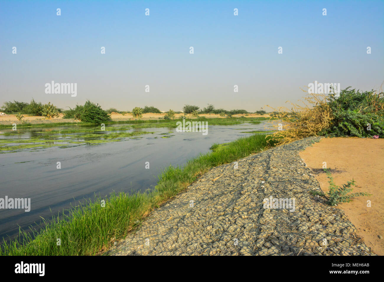 Beautiful river at Jeddah, Saudi arabia Stock Photo Alamy