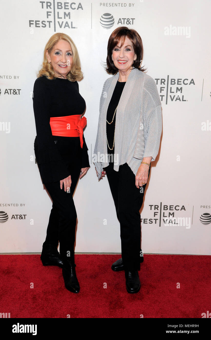 New York, USA, 21 April 2018. Sandra Geller and Dava Whisenant attend