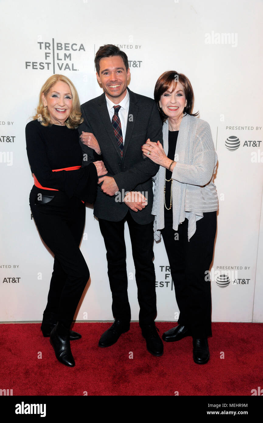 New York, USA, 21 April 2018. Sandra Geller Ozzy Inguanzo, and Dava