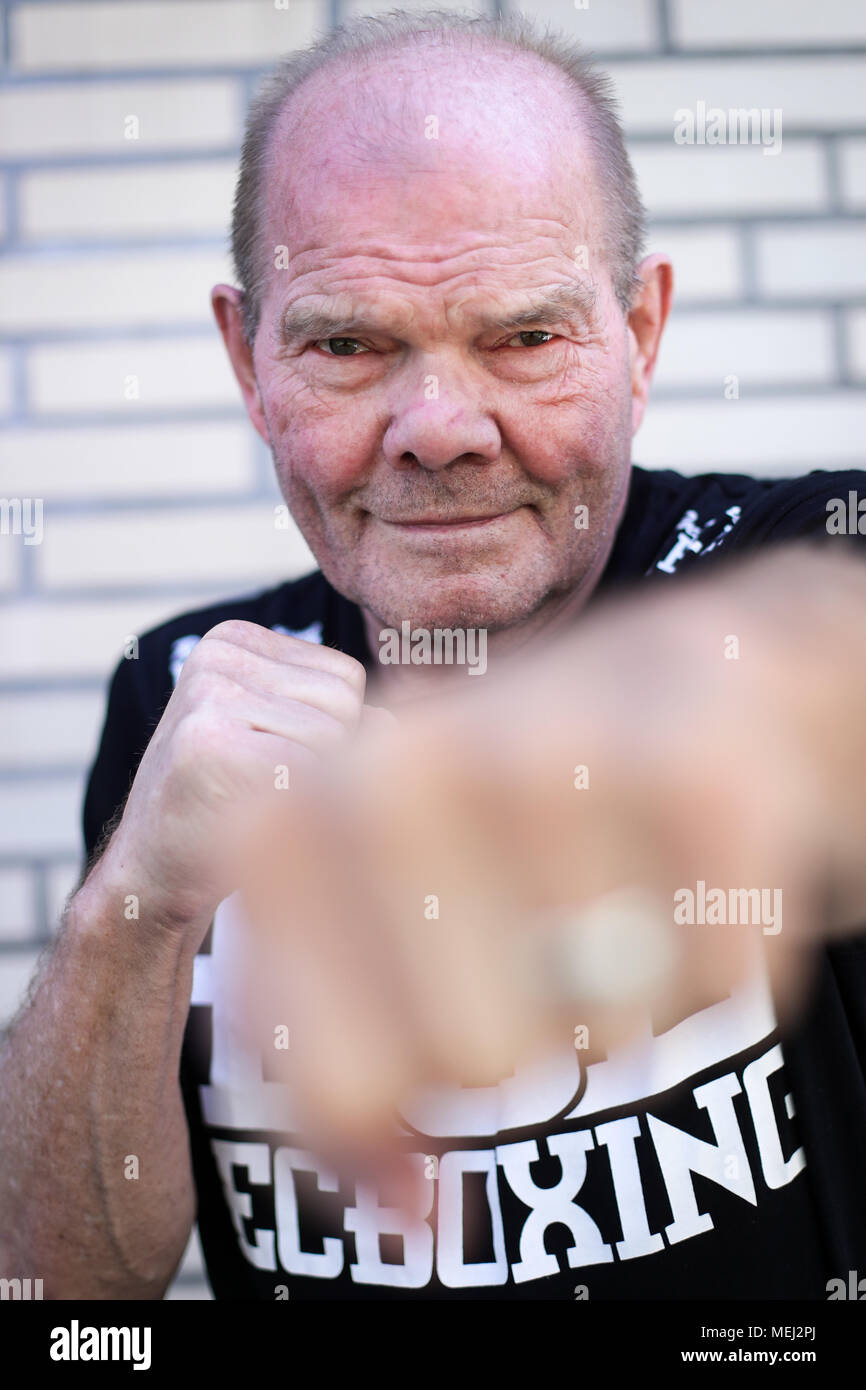Germany Hamburg Former Box Champion Juergen Blin Stays Fit Germany Hamburg Former Box Champion Juergen Blin Stays Fit