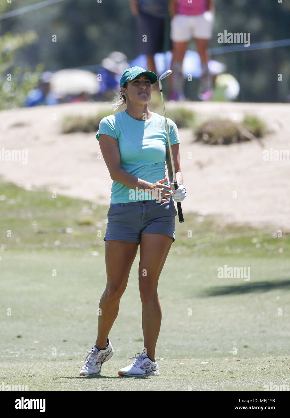 Jaye Marie Green of USA, in actions during the final round of the
