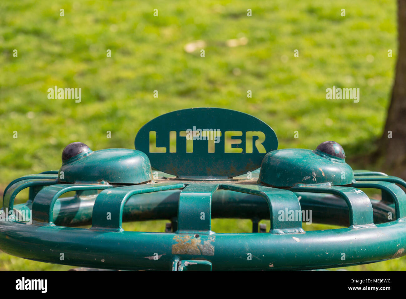 Municipal litter bin hi-res stock photography and images - Alamy