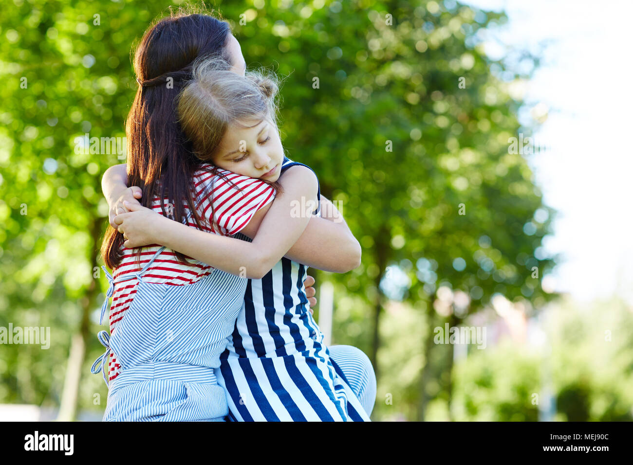 spending-time-with-mother-stock-photo-alamy