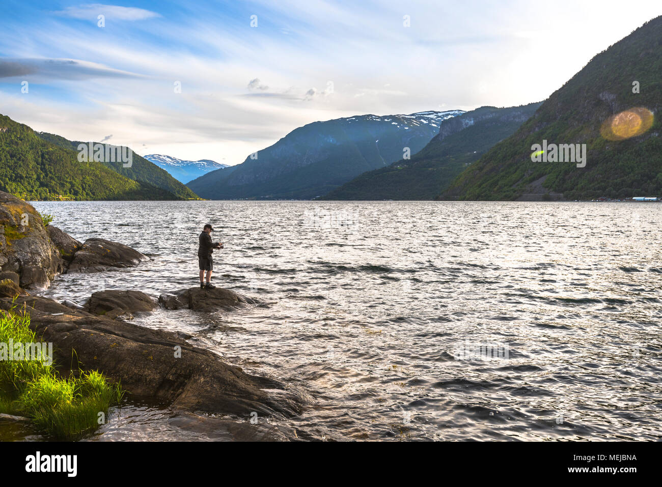 Kjornes camping hi-res stock photography and images - Alamy
