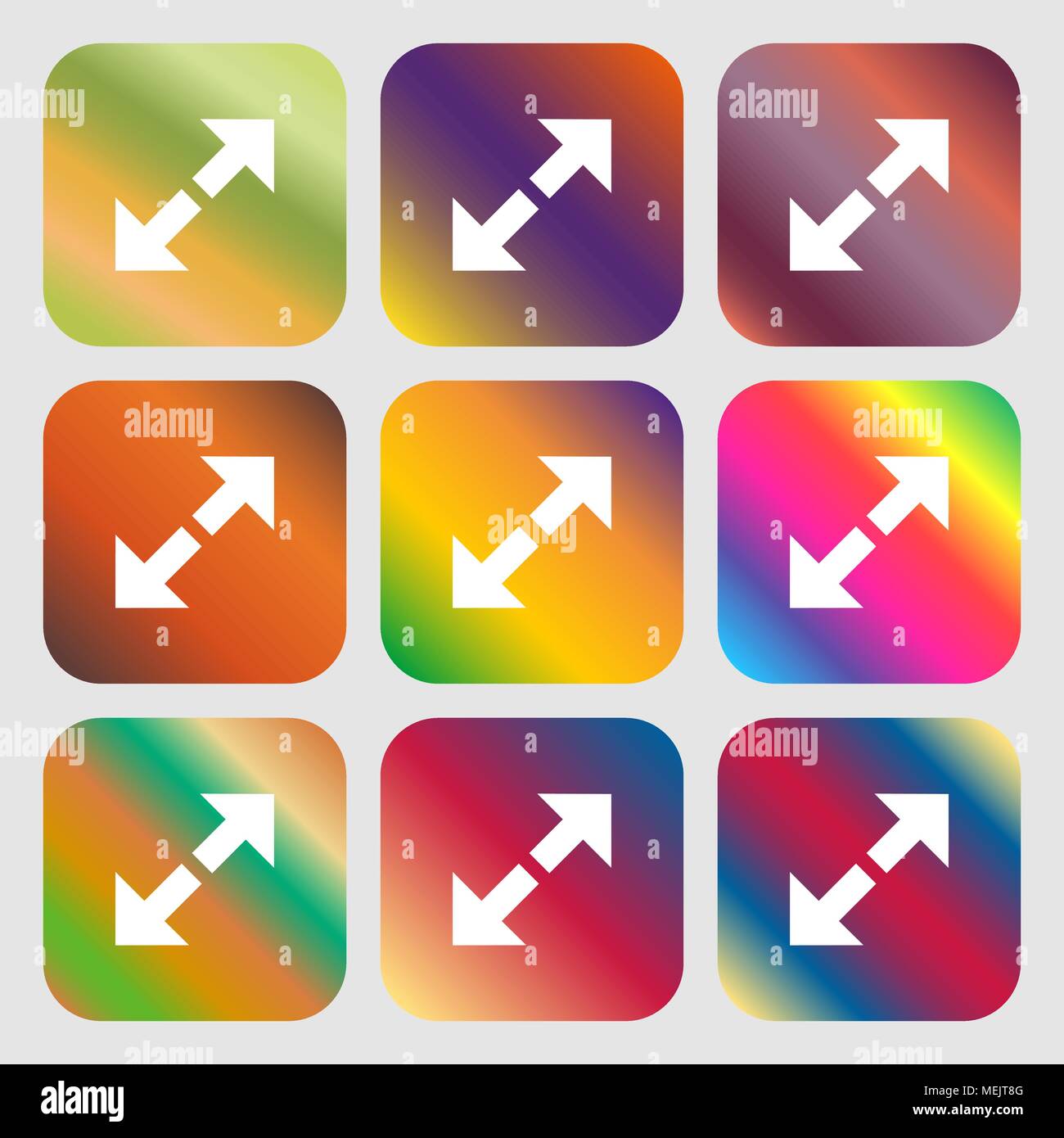 Full screen icon Stock Vector
