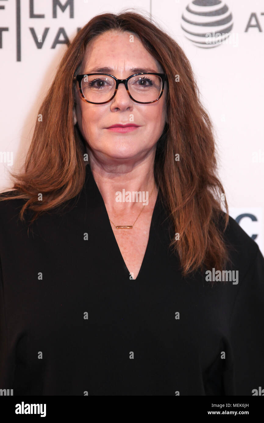NEW YORK, NY - APRIL 21: Talia Balsam attends 'The Seagull' premiere during the 2018 Tribeca Film Festival at BMCC Tribeca PAC Stock Photo