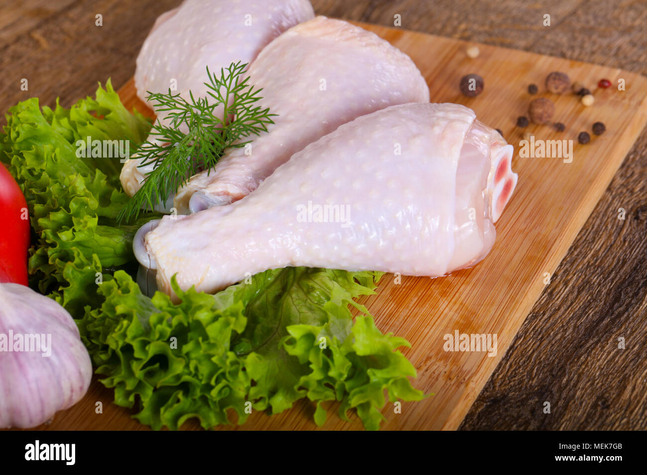 Raw chicken legs for cooking Stock Photo Alamy