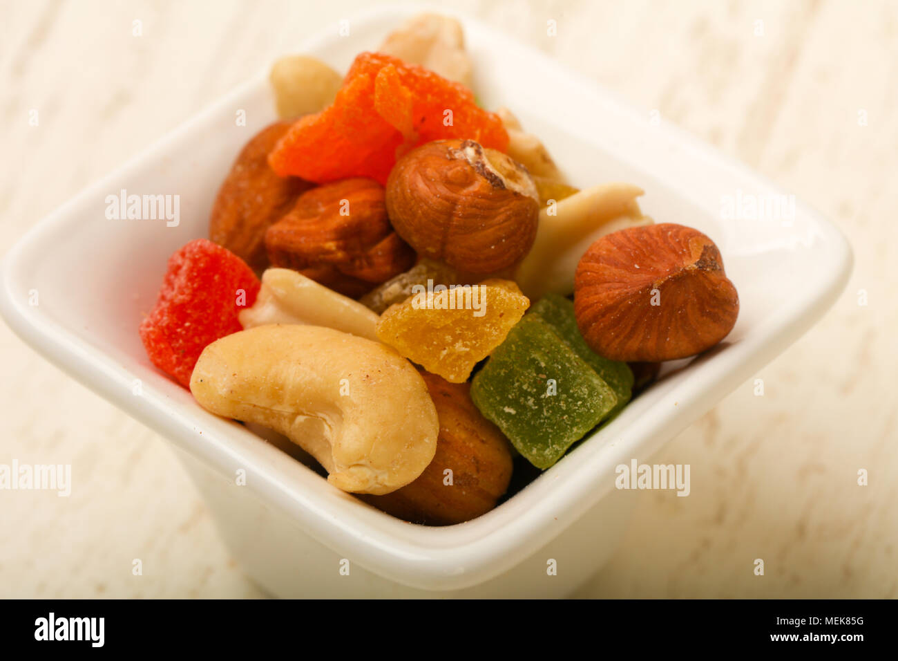 Nut and dry fruit mix Stock Photo Alamy